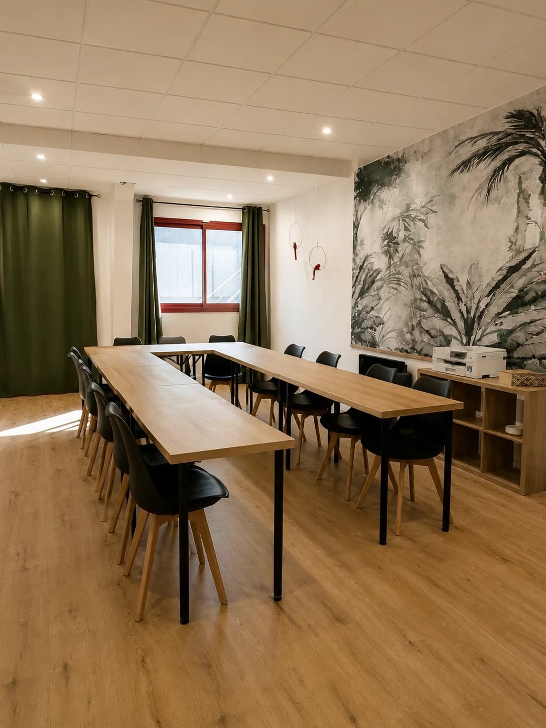 Jardin Tropical – Salle de réunion et d'atelier